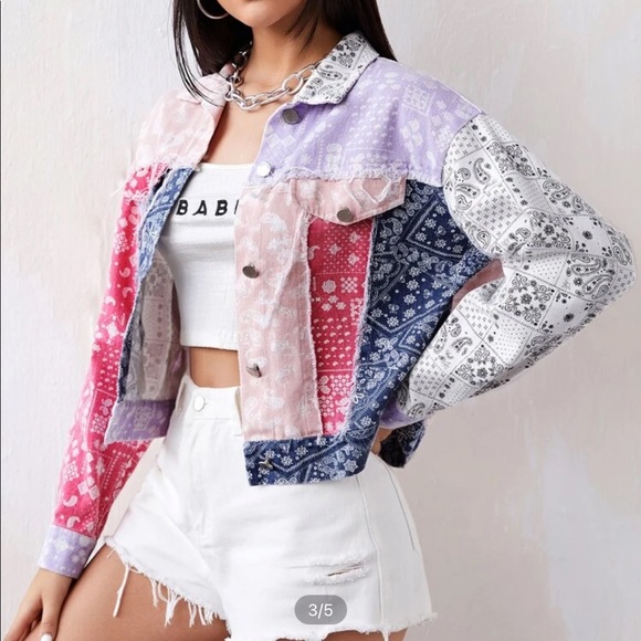 print jacket - Picture 2 of 5